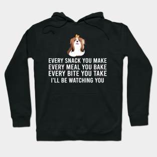 Shih Tzu Every Bite You Take for Those Smitten with Shih Tzus Hoodie